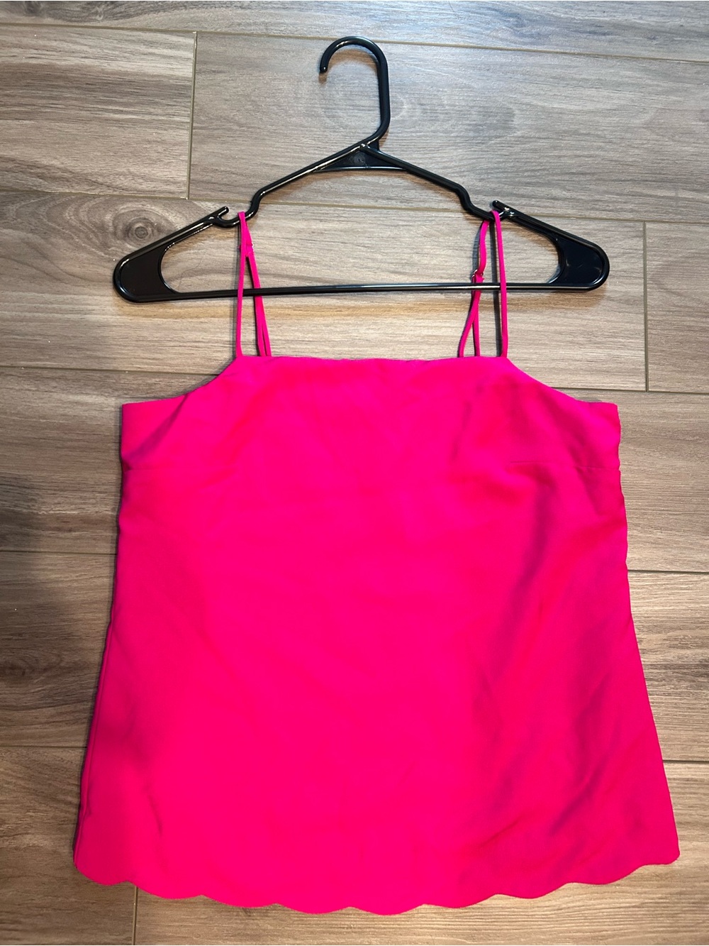 JC Crew Hot Pink Spaghetti Strap Women's Tank Top